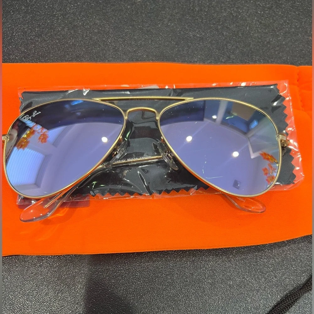 Kids ray ban aviator sunglassess new